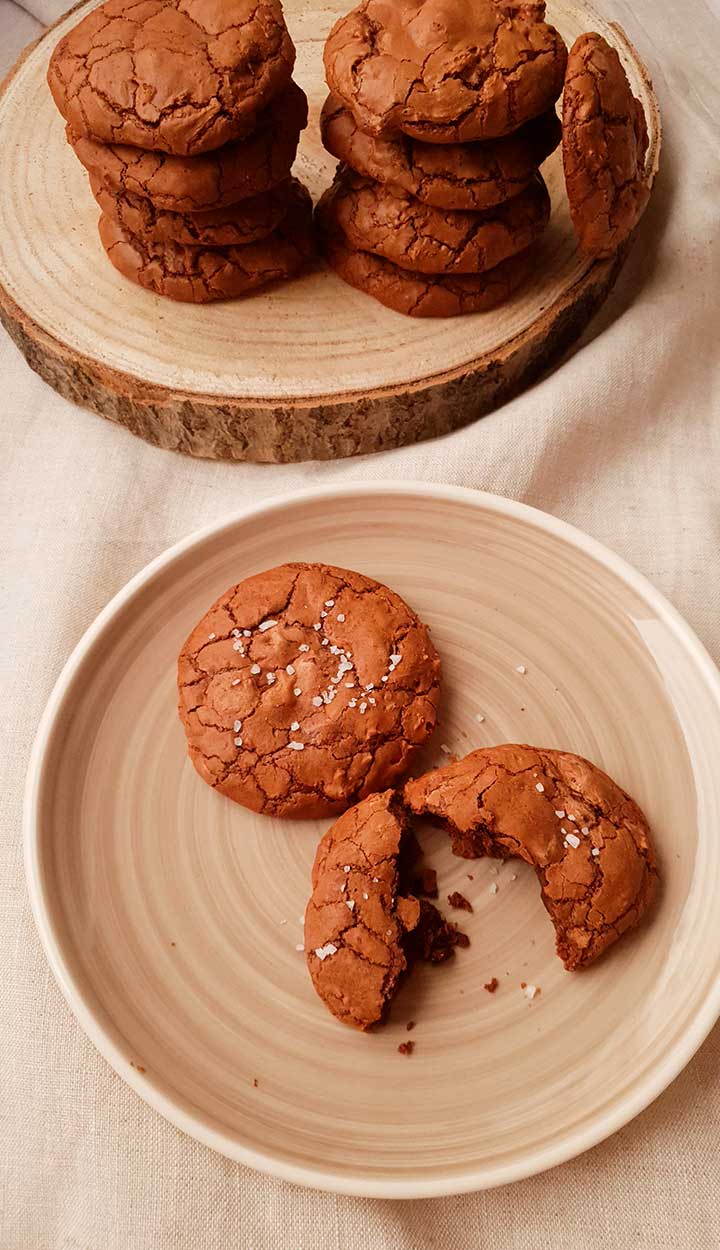 galleta doble chocolate